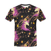 Watercolor unicorn seamless pattern All Over Print T-Shirt for Men