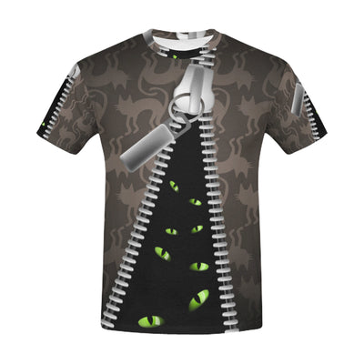 Cat eye All Over Print T-Shirt for Men
