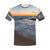 Lake Huron Waves Flowing onto Shore of Beach All Over Print T-Shirt for Men